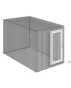 WALK-IN AVIARY 48 X 72 X 72 