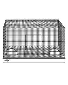 48 X 18 X 20 CUP CAGE, INCL. 2 CUPS